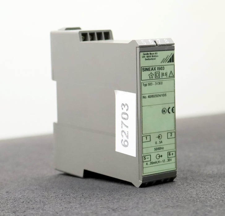 Bild des Artikels CAMILLE-BAUER-Messumformer-SINEAX-I503-Typ-503-313E0-No:-40/802024/10/6