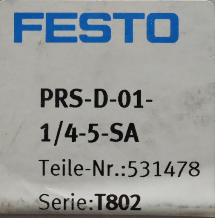 Bild des Artikels FESTO-Anschlussblock-PRS-D-01-1/4-5-SA-Art.Nr.-531478-unbenutzt-in-OVP