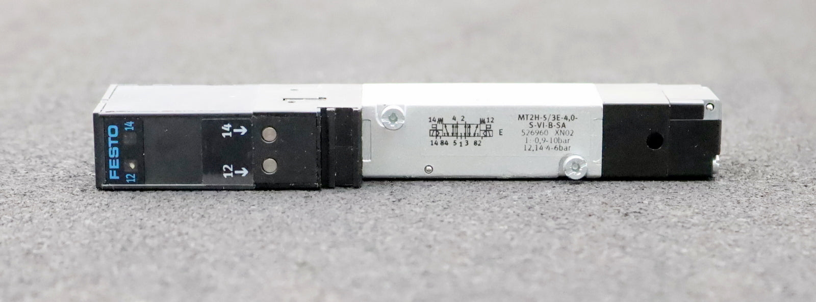 Bild des Artikels FESTO-Magnetventil-magnetic-valve-MT2H-5/3E-4,0-S-VI-B-SA-Art.Nr.-526960
