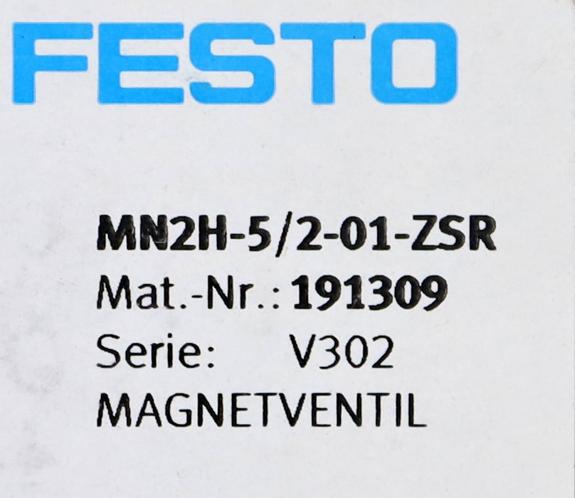 Bild des Artikels FESTO-Magnetventil-magnetic-valve-MN2H-5/2-01-ZSR-Art.Nr.-191309-2-10bar