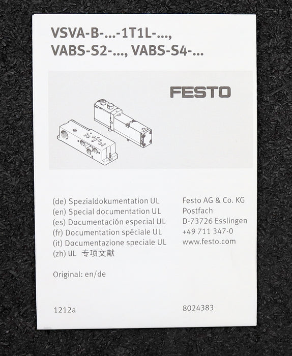 Bild des Artikels FESTO-Magnetventil-magnetic-valve-VSVA-B-D52-ZD-A2-1T1L-Art.Nr.-539183