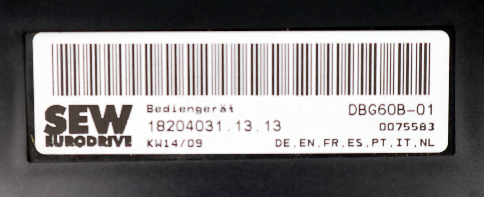 Bild des Artikels SEWbr>Bediengerät-DBG60B-01-18204031.13.13-unbenutzt-in-OVP