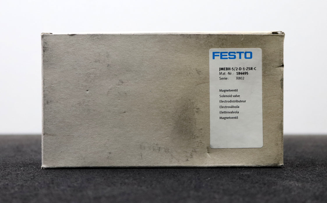Bild des Artikels FESTO-Magnetventil-magnetic-valve-JMEBH-5/2-D-1-ZSR-C-Art.Nr.-184495-2---10bar