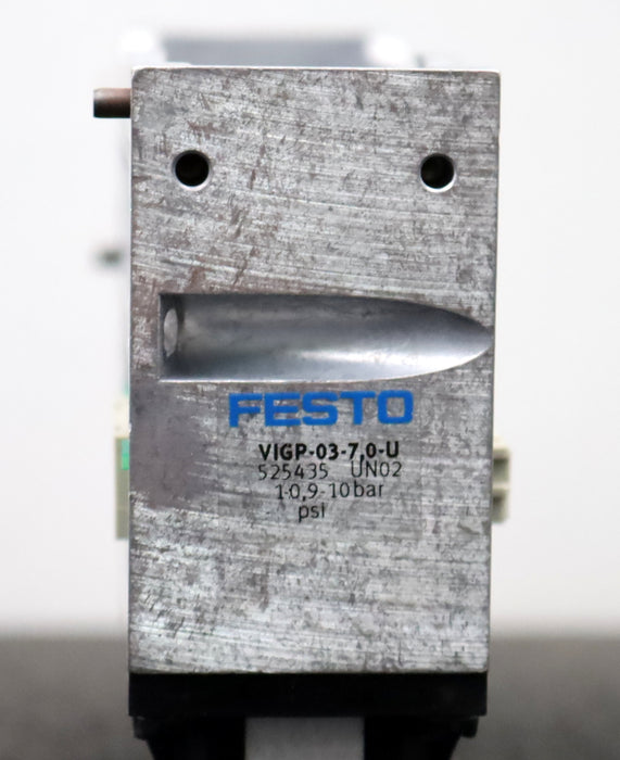 Bild des Artikels FESTO-Druckeinspeiseplatte-VIGP-03-7,0-U-Art.Nr.-525435-0,9---10bar-unbenutzt