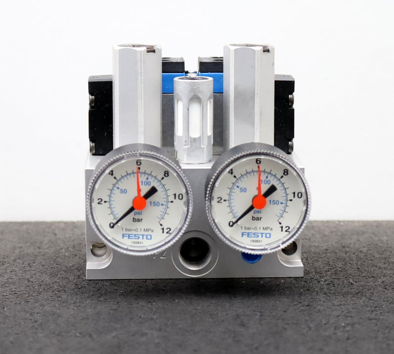 Bild des Artikels FESTO-Druck-Manometer-Compression-Gauge-RPJD-5/2-1/8-B-SA-Art.Nr.-193924