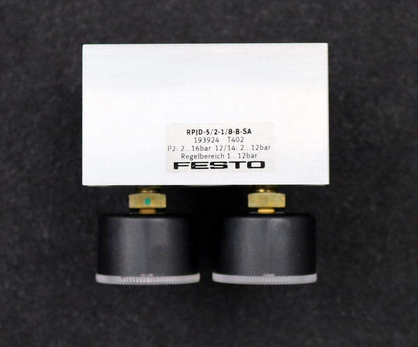 Bild des Artikels FESTO-Druck-Manometer-Compression-Gauge-RPJD-5/2-1/8-B-SA-Art.Nr.-193924
