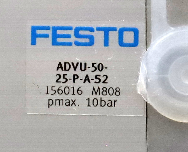 Bild des Artikels FESTO-Kompaktzylinder-Compact-cylinder-ADVU-50-25-P-A-S2-Art.Nr.-156016