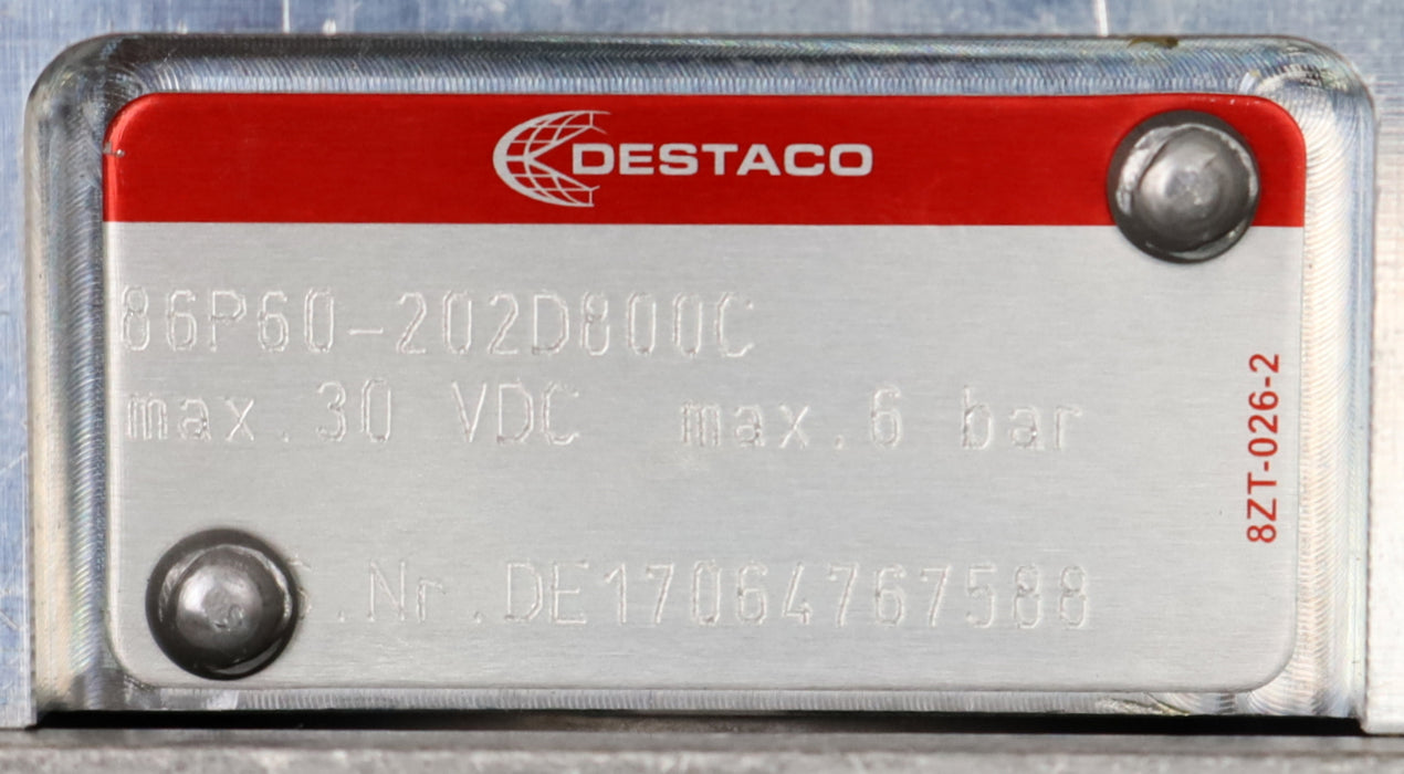 Bild des Artikels DESTACO-Stiftziehzylinder-einfache-Ausführung-86P60-202D800C-FA-Nr.:-4767588