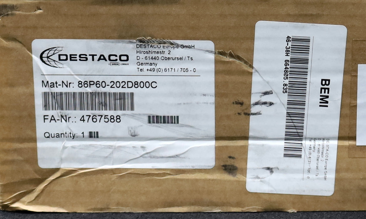 Bild des Artikels DESTACO-Stiftziehzylinder-einfache-Ausführung-86P60-202D800C-FA-Nr.:-4767588