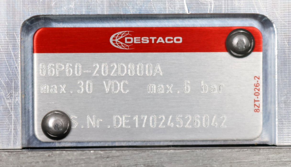 Bild des Artikels DESTACO-Stiftziehzylinder-einfache-Ausführung-86P60-202D800A-FA-Nr.:-4526042