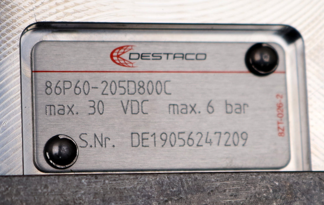 Bild des Artikels DESTACO-Stiftziehzylinder-einfache-Ausführung-86P60-205D800C-FA-Nr.:-6247209