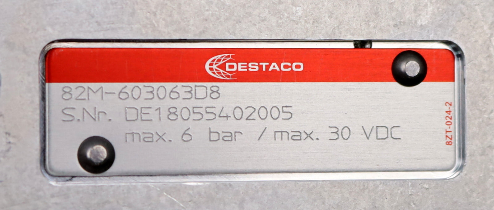 Bild des Artikels DESTACO-Automations-Kraftspanner-82M-603063D8-FA-Nr.:-5402005-Haltemoment-1000Nm