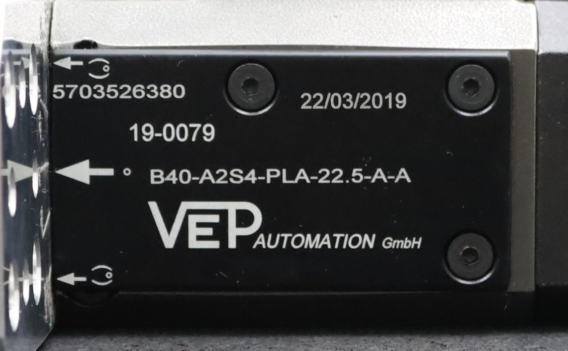 Bild des Artikels VEP-AUTOMATION-Flansch-Greifer-Greifer-Spanner-B40-A2S4-PLA-22.5-A-A-06403/R/C