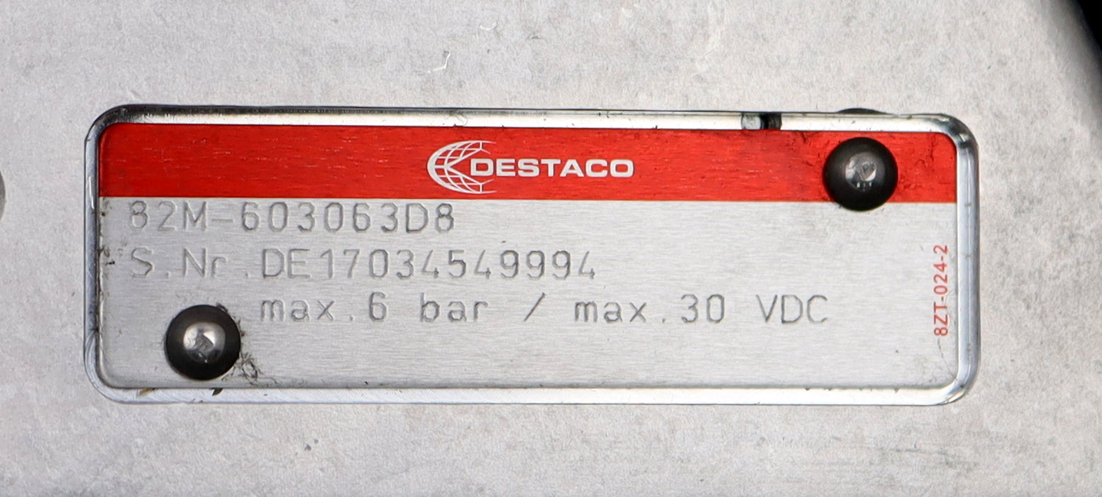 Bild des Artikels DESTACO-Automations-Kraftspanner-82M-603063D8-Haltemoment-1000Nm-max.-6bar