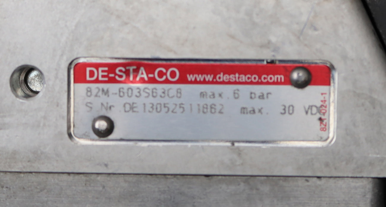 Bild des Artikels DESTACO-Automations-Kraftspanner-82M-603S63C8-Haltemoment-1000Nm-max.-6bar