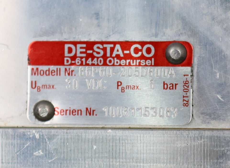 Bild des Artikels DESTACO-Stiftziehzylinder-einfache-Ausführung-86P60-205D800A-Kolben-Ø-63mm