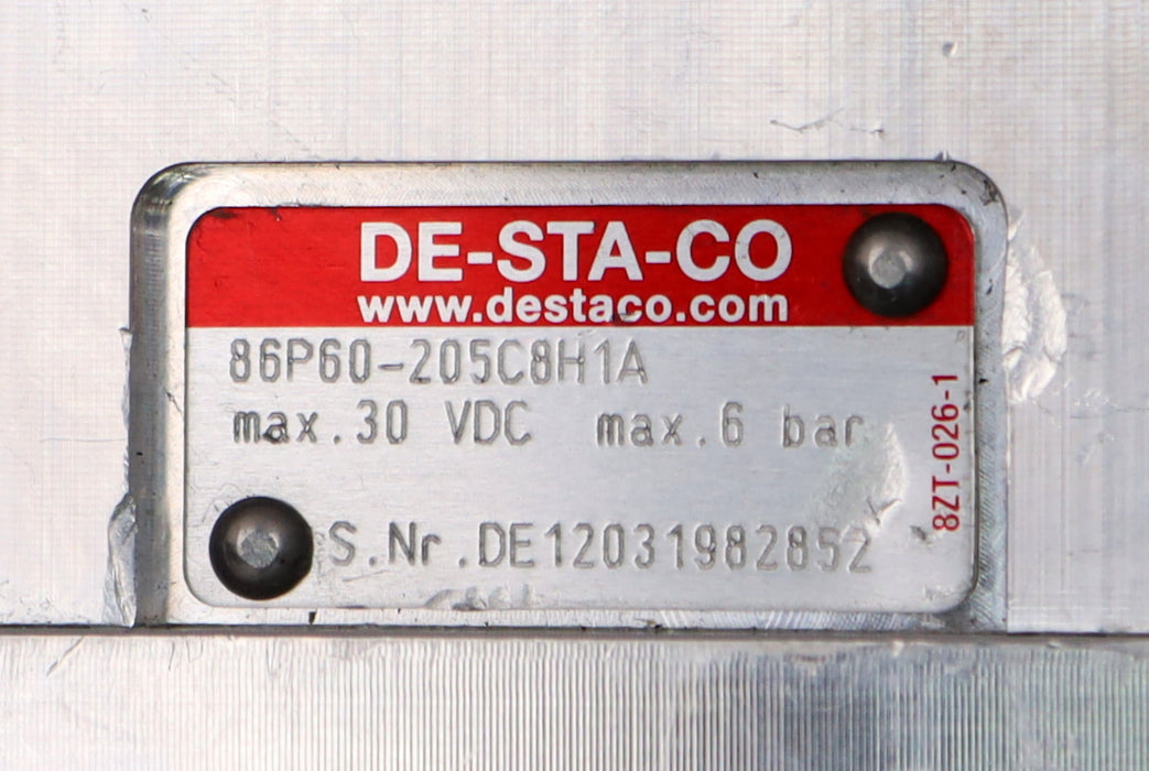 Bild des Artikels DESTACO-Stiftziehzylinder-einfache-Ausführung-86P60-205C8H1A-Kolben-Ø-63mm