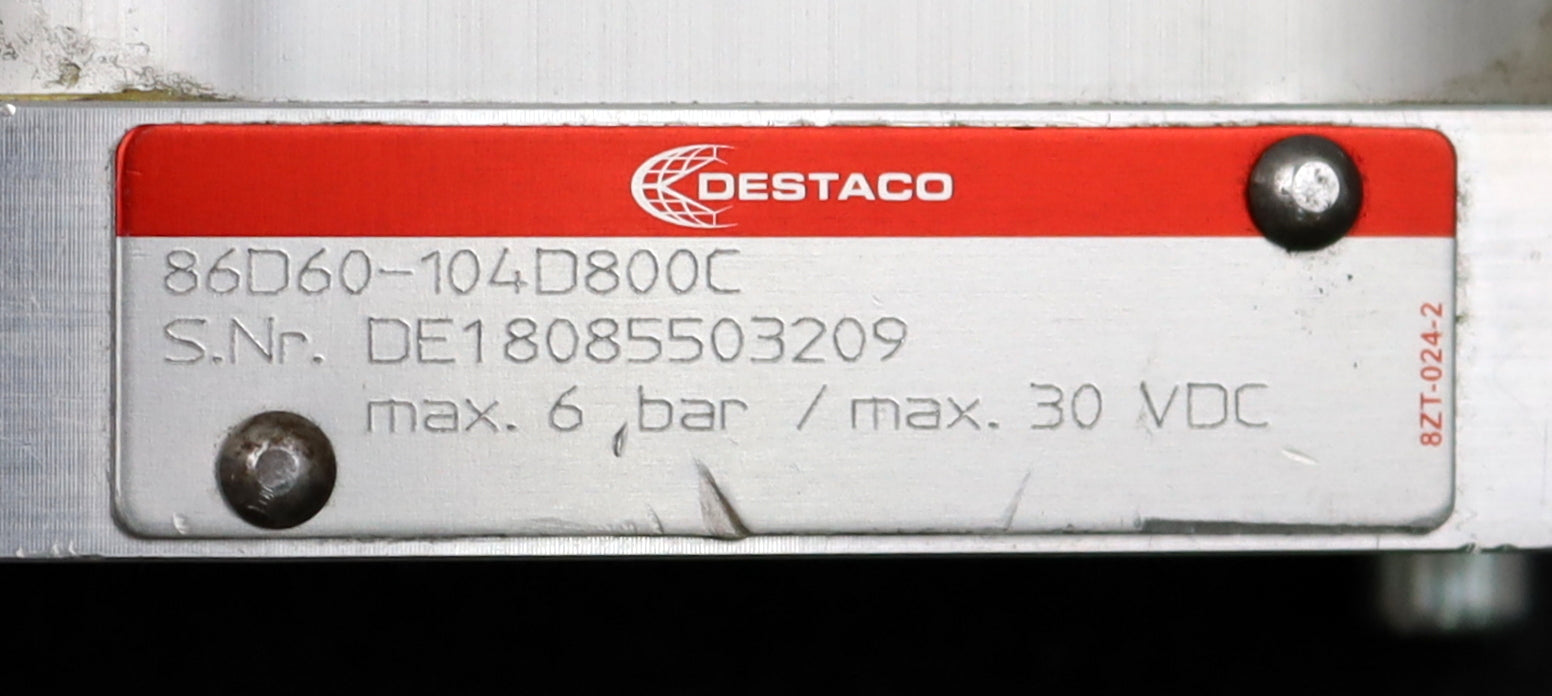 Bild des Artikels DESTACO-Pneumatischer-Stiftzieher-+-doppelter-Stange-86D60-104D800C-KolbenØ-63mm