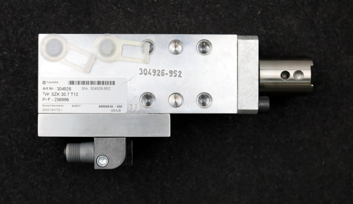 Bild des Artikels TÜNKERS-Stiftziehzylinder-SZK-30.7-T12-Hub-40mm-Rundzylinder-Ø-30mm-unbenutzt