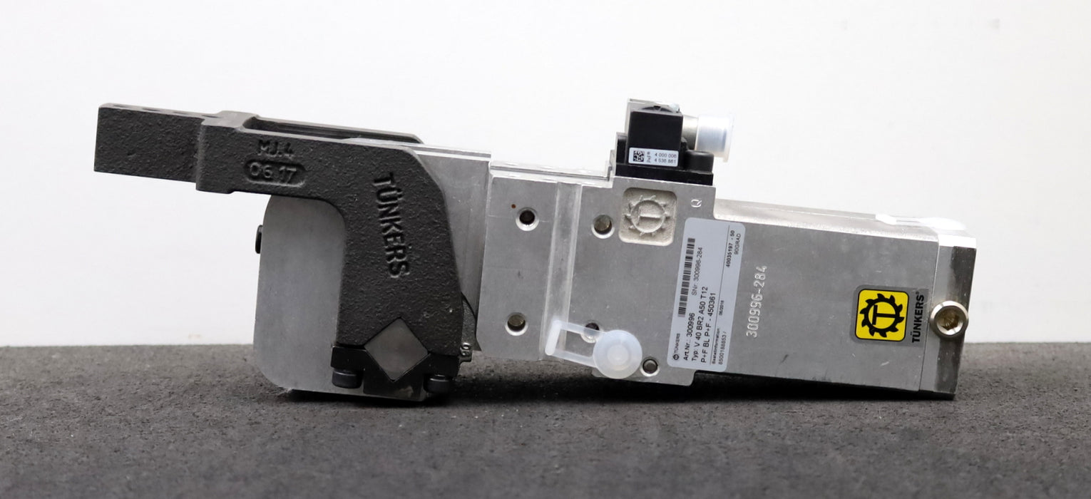 Bild des Artikels TÜNKERS-Vario-Spanner-mit-Spannarm-V-40-BR2-A50-T12-KolbenØ-40mm-120N-0-90°