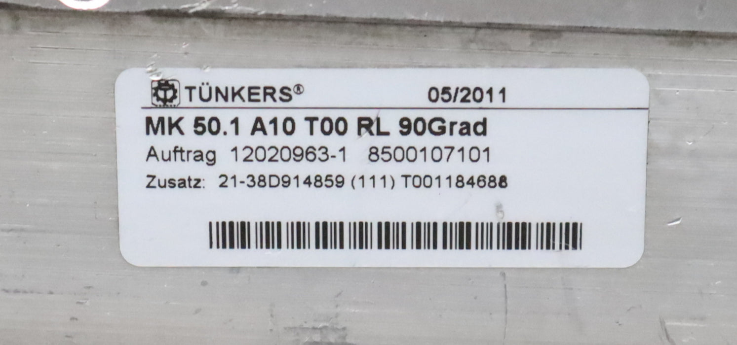 Bild des Artikels TÜNKERS-Handspanner-ohne-Spannarm-ohne-Handhebel-MK-50.1-A10-T00-RL-90°