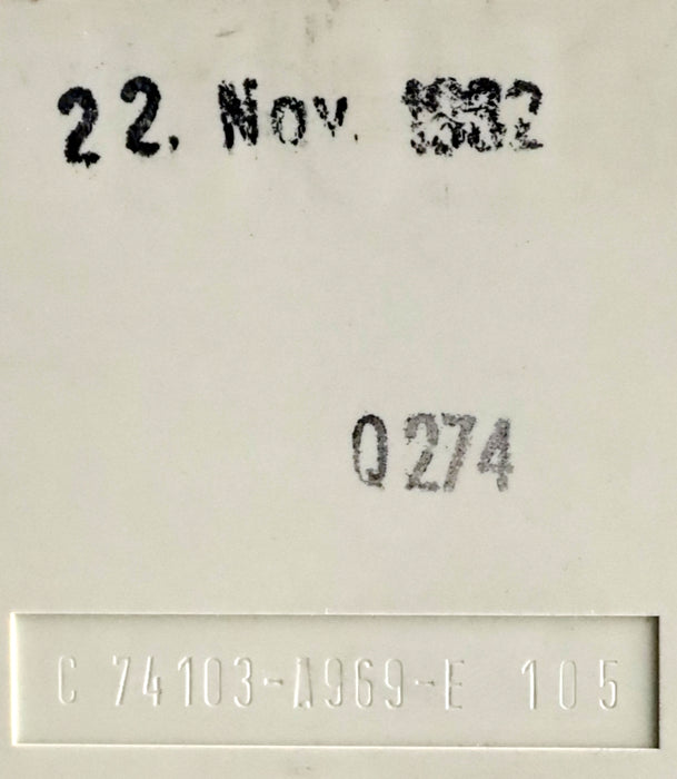 Bild des Artikels SIEMENS-Schutzschalter-TELEPERM-C74103-A969-E-105-CSL-SPR-Plug-mit-6Pin