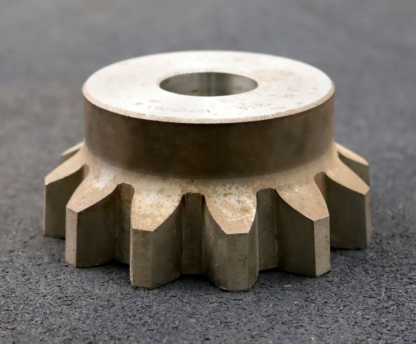 Bild des Artikels PWS-Glockenschneidrad-für-Zahnwellen-DIN5480-m=8mm-EGW-30°-Z=12-Restbreite-16mm