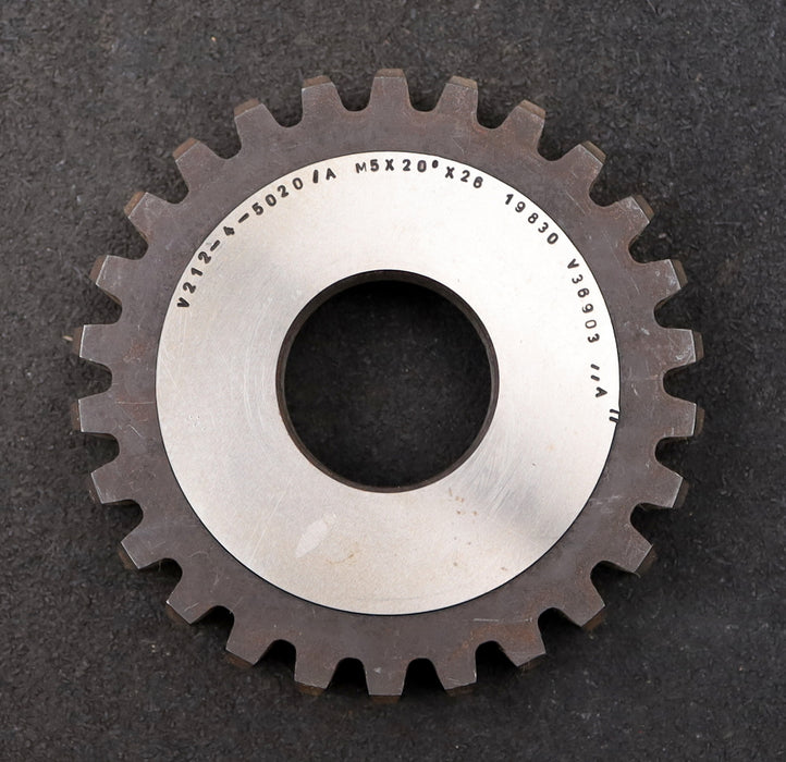 Bild des Artikels Scheibenschneidrad-m=5mm-EGW-20°-Z=26-Ø138x29xØ1-3/4"-Qualität-A-HSS30
