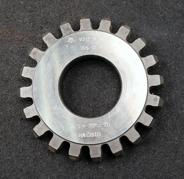 Bild des Artikels NACISTO-Scheibenschneidrad-m=5mm-EGW-20°-Z=20-Ø109x15xØ1-3/4"-gebraucht