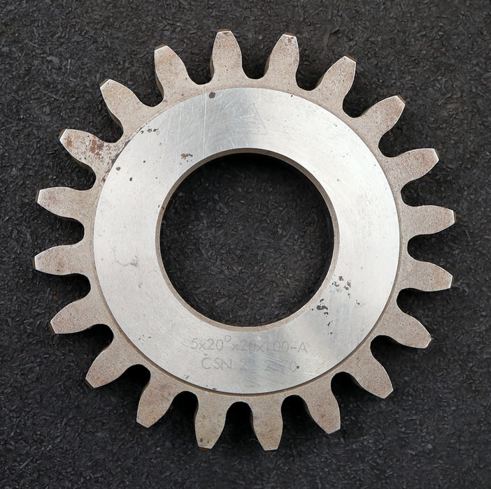 Bild des Artikels TOS-Scheibenschneidrad-m=5mm-EGW-20°-Z=20-Ø112x15xØ1-3/4"-Qualität-A-HSS30