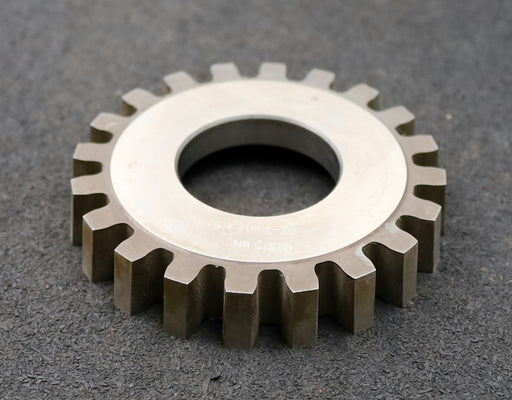 Bild des Artikels NACISTO-Scheibenschneidrad-m=5mm-EGW-20°-Z=20-Ø105x19xØ1-3/4"-gebraucht