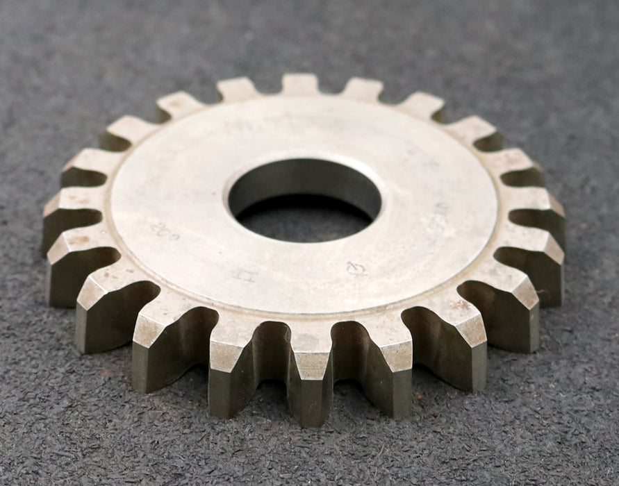 Bild des Artikels PWS-Scheibenschneidrad-m=5mm-EGW-20°-Z=20-BP-II-Ø110x15xØ1-1/4"-gebraucht