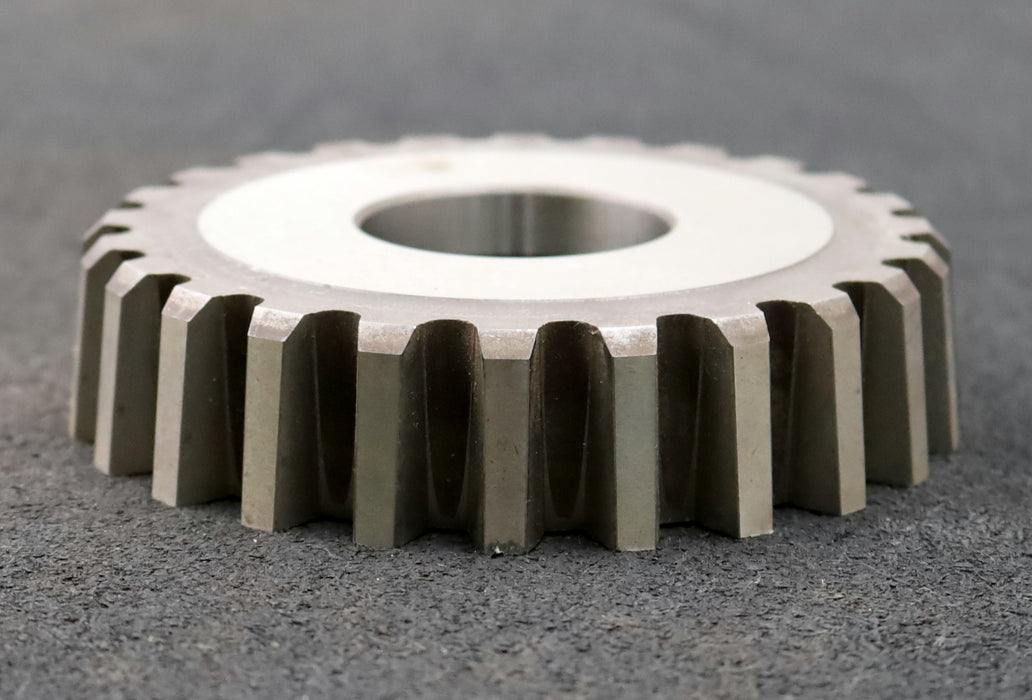 Bild des Artikels Scheibenschneidrad-m=5mm-EGW-20°-Z=24-Ø129x28xØ1-3/4"-Qualität-A-HSS30-gebraucht