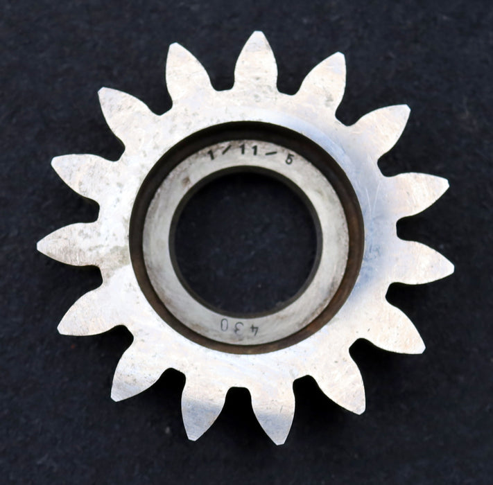 Bild des Artikels PWS-Scheibenschneidrad-m=5mm-EGW-20°-Z=15-BP-II-Ø89x23xØ1-1/4"-gebraucht