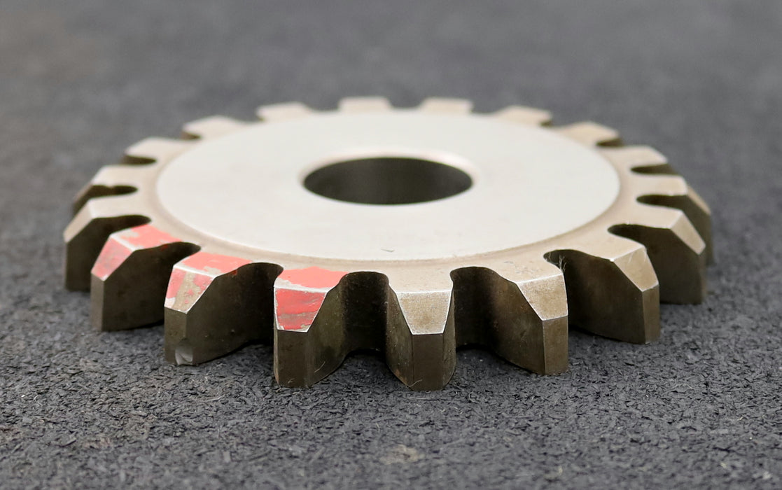 Bild des Artikels PWS-Scheibenschneidrad-m=6mm-EGW-20°-Z=18-hkw-6,1-Ø121x15xØ1-1/4"