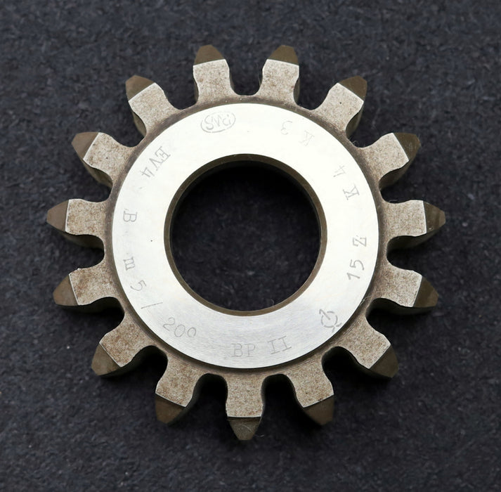 Bild des Artikels PWS-Scheibenschneidrad-m=5mm-EGW-20°-Z=15-BP-II-Ø88x21xØ1-1/4"-Qualität-B