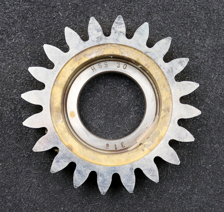 Bild des Artikels TOS-Scheibenschneidrad-m=5mm-EGW-20°-Z=20-Ø114x24xØ1-3/4"-Qualität-A-gebraucht