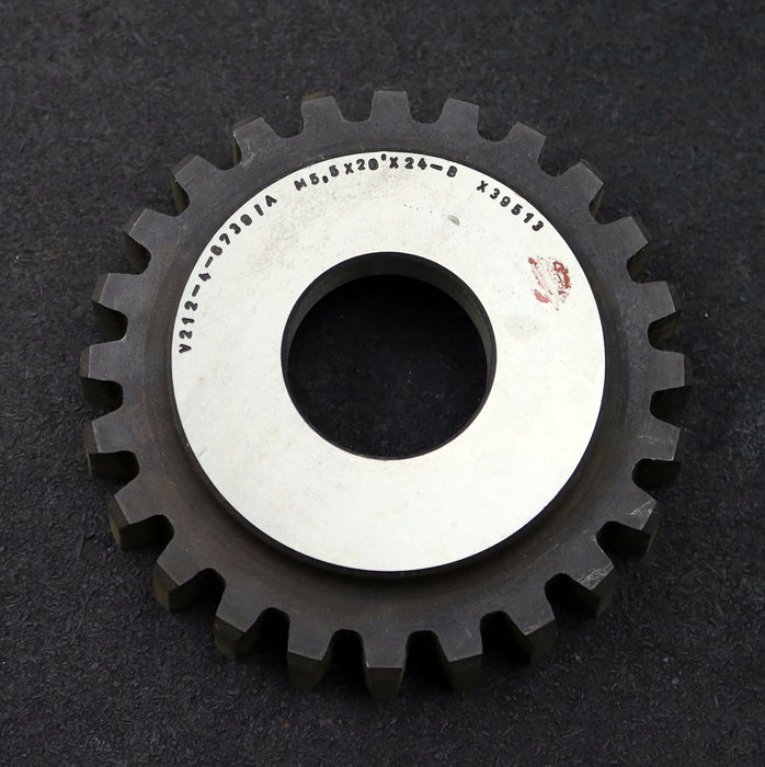 Bild des Artikels Scheibenschneidrad-gear-shaper-m=5,5mm-EGW-20°-Z=24-Ø143x37xØ1-3/4"-Qualität-B