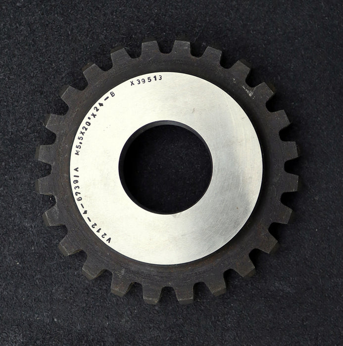 Bild des Artikels Scheibenschneidrad-gear-shaper-m=5,5mm-EGW-20°-Z=24-Ø141x29xØ1-3/4"-Qualität-B