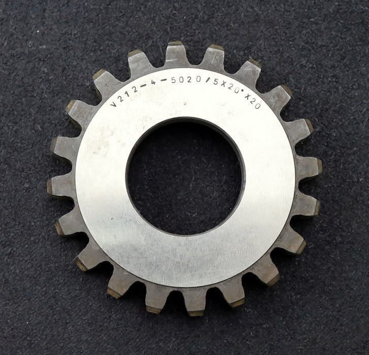 Bild des Artikels Scheibenschneidrad-gear-shaper-m=5mm-EGW-20°-Z=20-Ø110x23xØ1-3/4"-Qualität-B