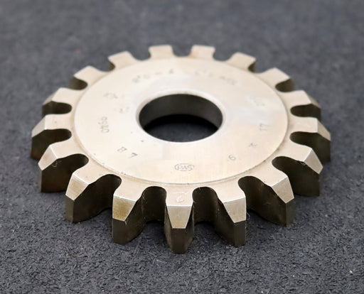 Bild des Artikels PWS-Scheibenschneidrad-gear-shaper-m=6mm-EGW-20°-Z=17-hkw-6,3m-Ø114x16xØ1-1/4"