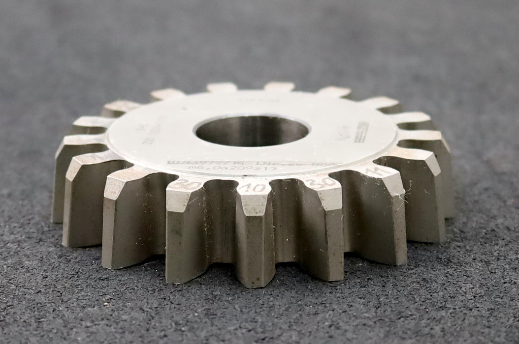 Bild des Artikels LORENZ-Scheibenschneidrad-gear-shaper-m=-6mm-EGW-20°-Z=-17-ha0-1,0m