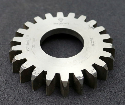 Bild des Artikels KLINGELNBERG-Scheibenschneidrad-gear-shaper-m=4,5mm-EGW-20°-Z=22-Ø111x19xØ1-3/4"