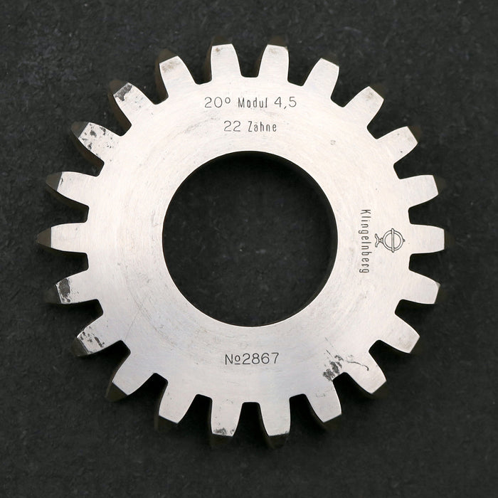 Bild des Artikels KLINGELNBERG-Scheibenschneidrad-gear-shaper-m=4,5mm-EGW-20°-Z=22-Ø111x19xØ1-3/4"