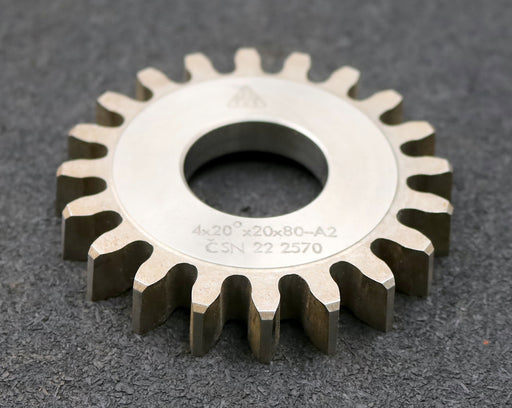 Bild des Artikels TOS-Scheibenschneidrad-gear-shaper-m=4mm-EGW-20°-Z=20-Ø88x14xØ1-1/4"-Qualität-A