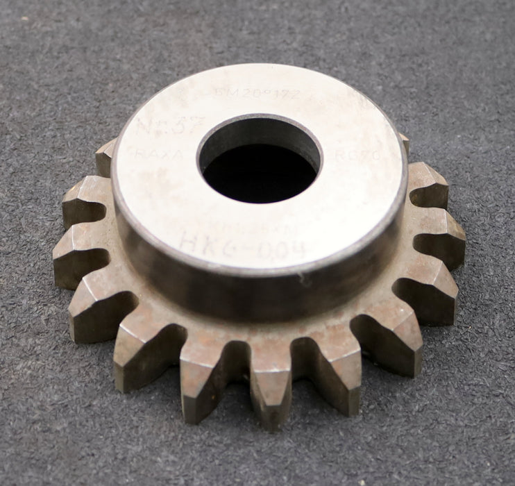Bild des Artikels RAXA-Scheibenschneidrad-gear-shaper-m=-6mm-EGW-20°-Z=-17-Kh-1,25xm-RG70