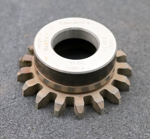 Bild des Artikels KLINGELNBERG-Scheibenschneidrad-m=-4,5mm-EGW-20°-Z=17-Hkw-1,25m-Ø85x31xØ1-1/4"