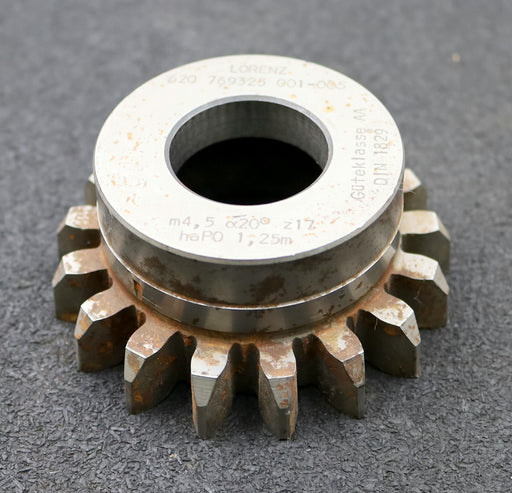 Bild des Artikels LORENZ-Scheibenschneidrad-gear-shaper-m=-4,5mm-EGW-20°-Z=17-Hkw-1,25m
