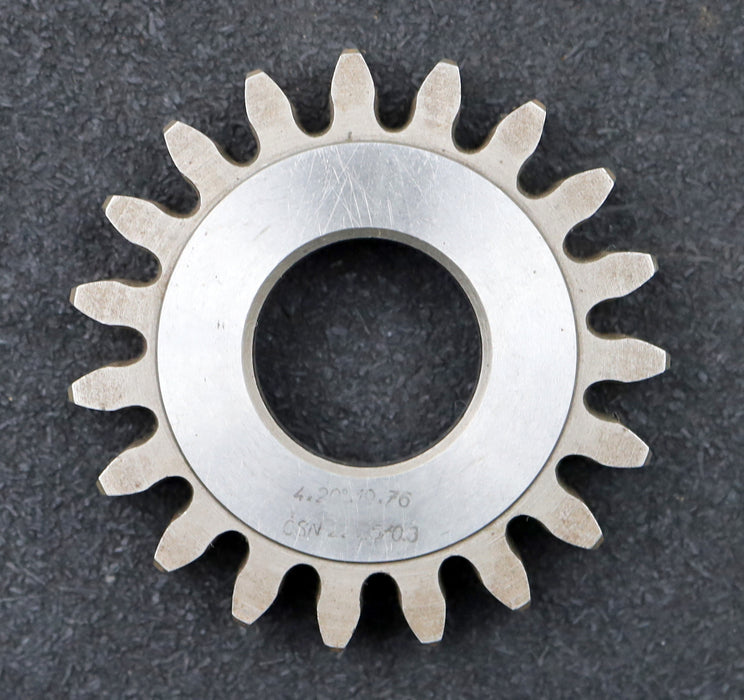 Bild des Artikels TOS-Scheibenschneidrad-gear-shaper-m=4mm-EGW-20°-Z=19-Ø86x19xØ1-1/4"-gebraucht