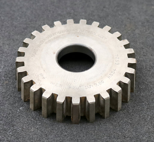 Bild des Artikels Scheibenschneidrad-gear-shaper-m=4mm-EGW-20°-Z=-25-DJ=9,00-Ø106x23xØ1-1/4"